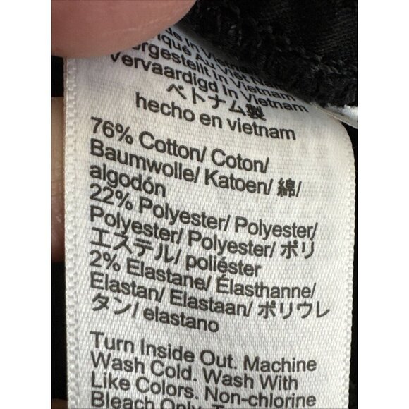 J.Crew Women's 33 Tall Curvy Essential Straight Leg Jeans Black NWT Inseam 29.5" - Picture 9 of 12